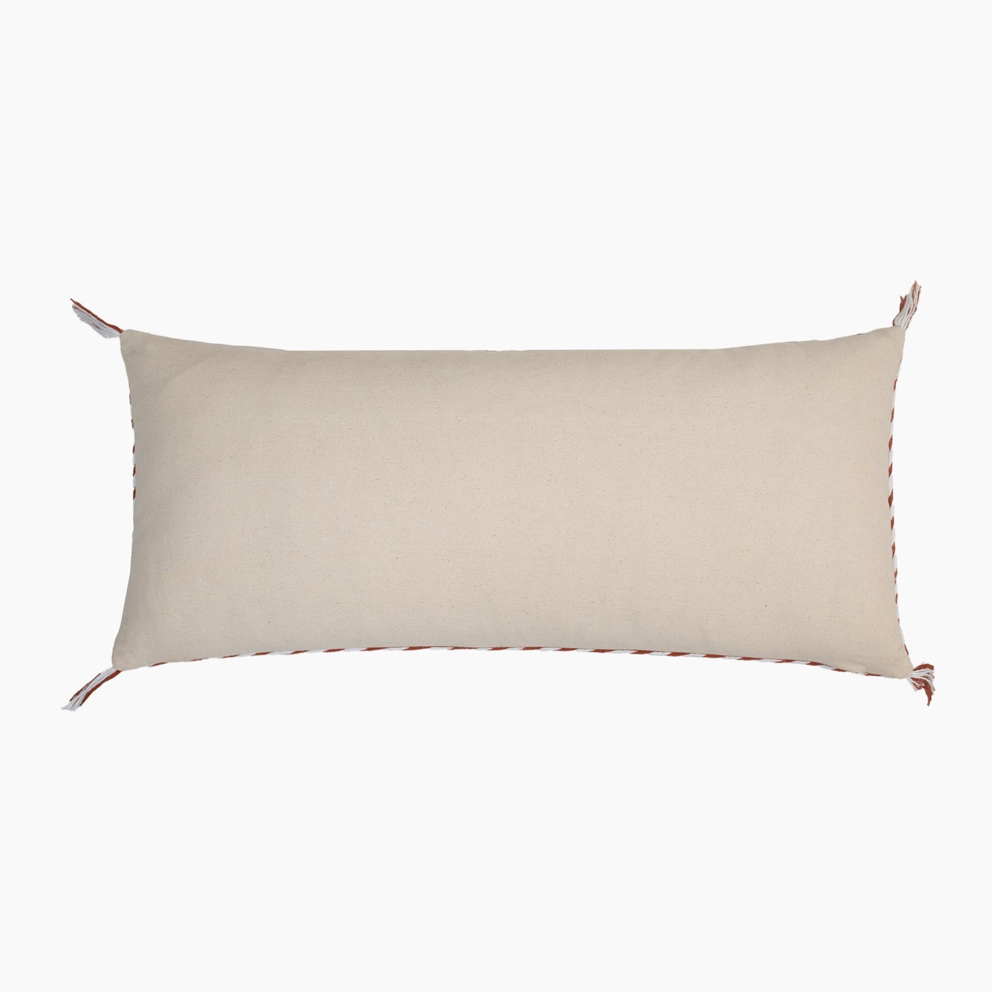 Axel Coral Cotton-Linen Cushion