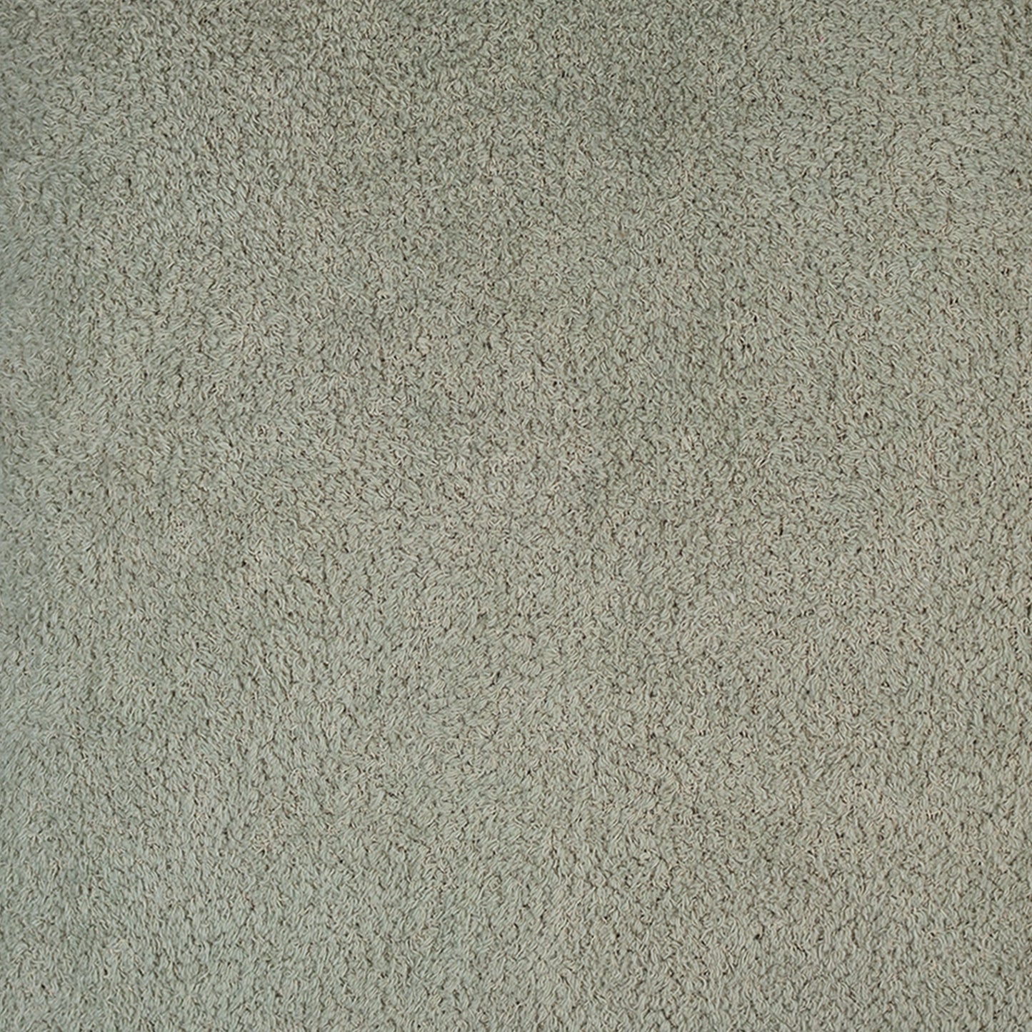 Plush Green Cotton Boucle Cushion