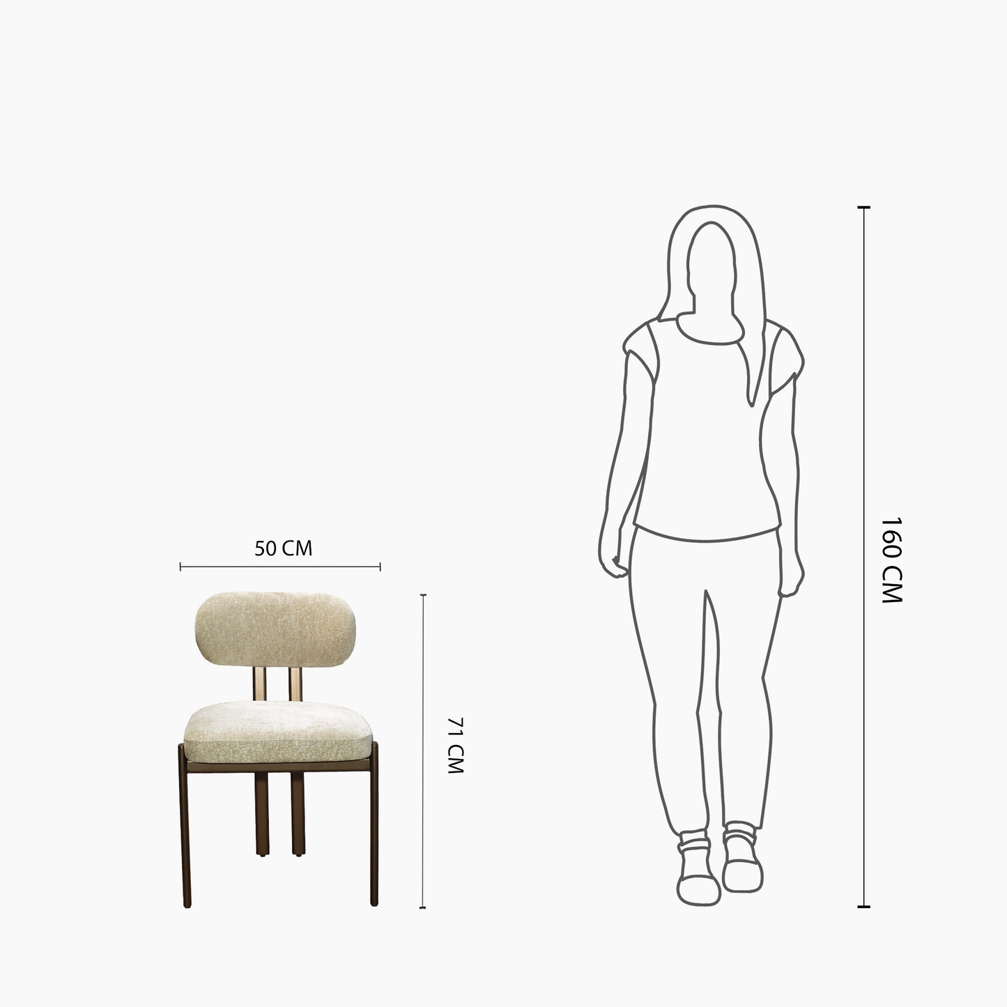 Jake Upholstered Dining Chair