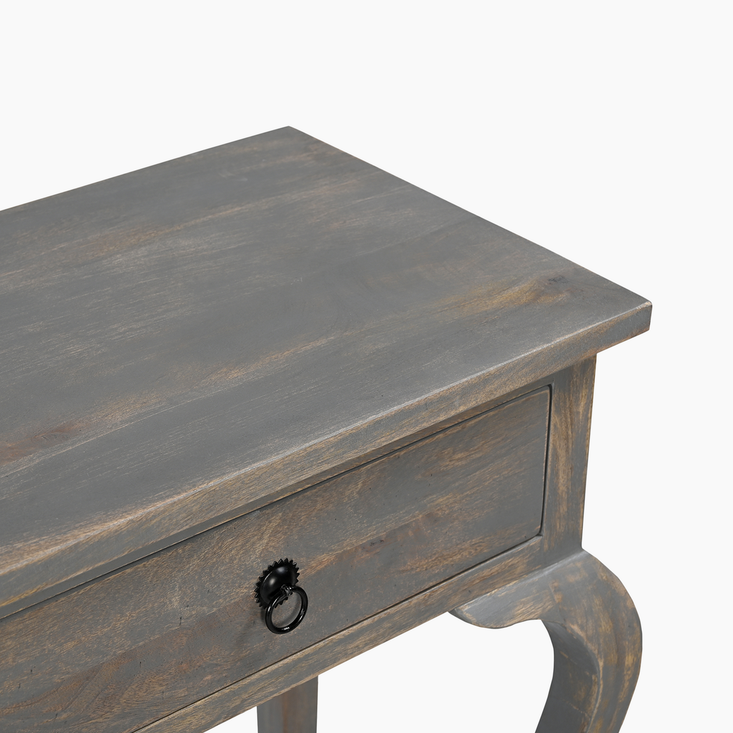 Sally Cottage Style Two Drawer Wooden Console Table