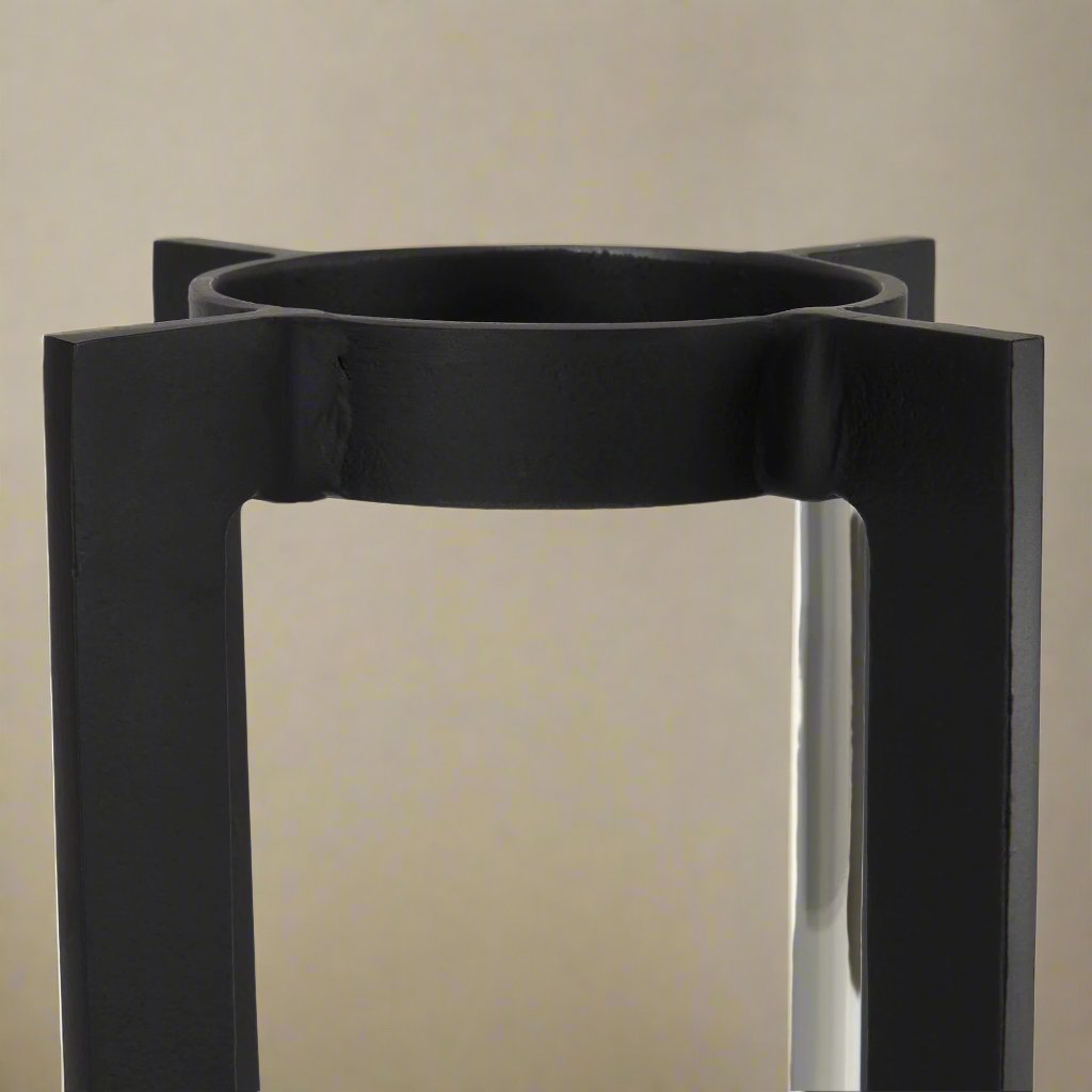 Black Hurricane Lantern