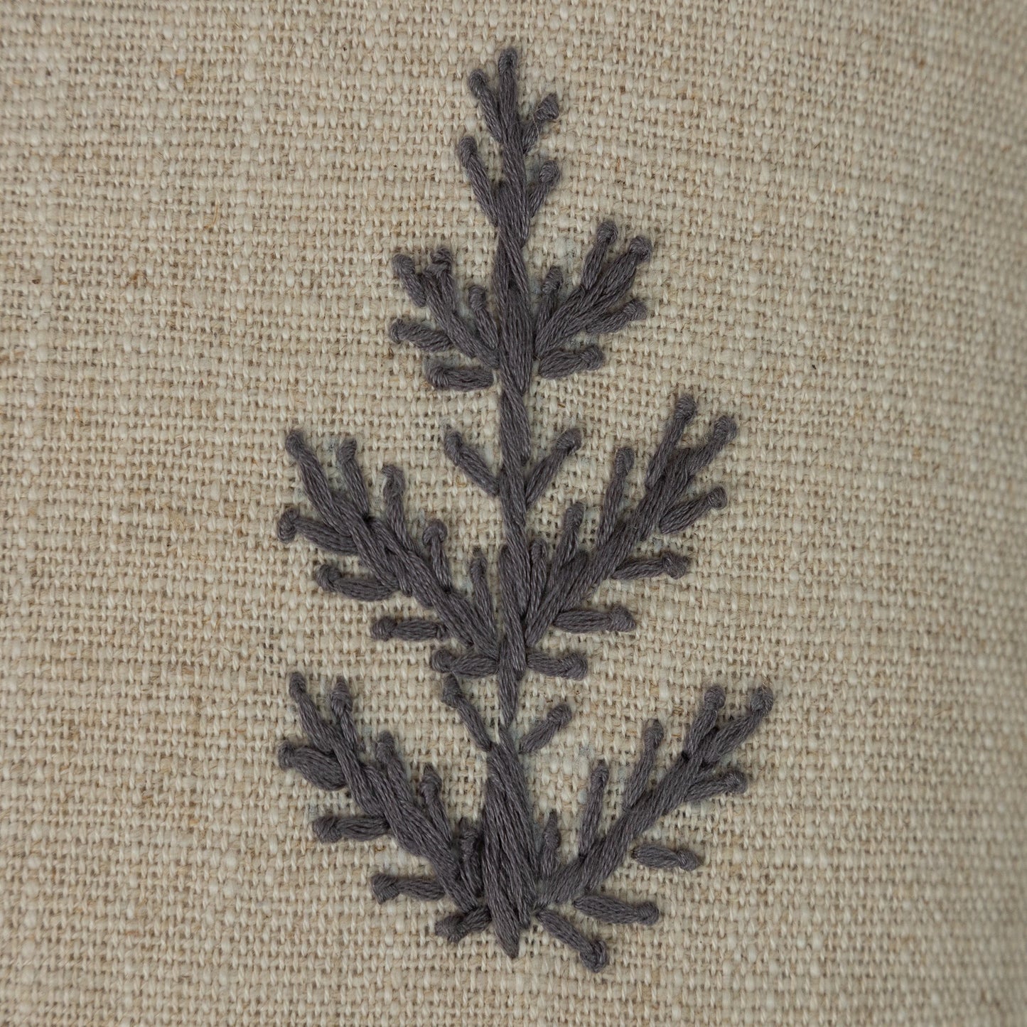 Denzel Blue Cotton-Linen Cushion