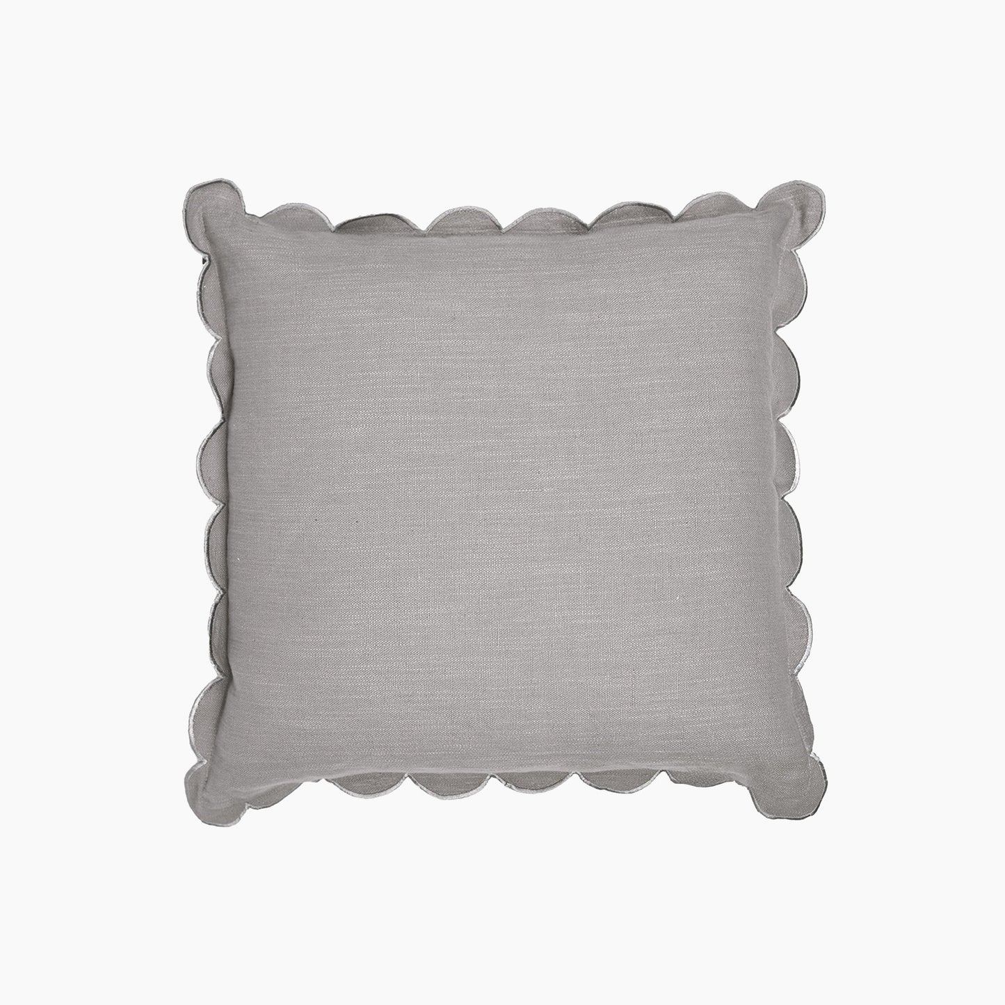Elsie Cotton-Linen Grey Cushion