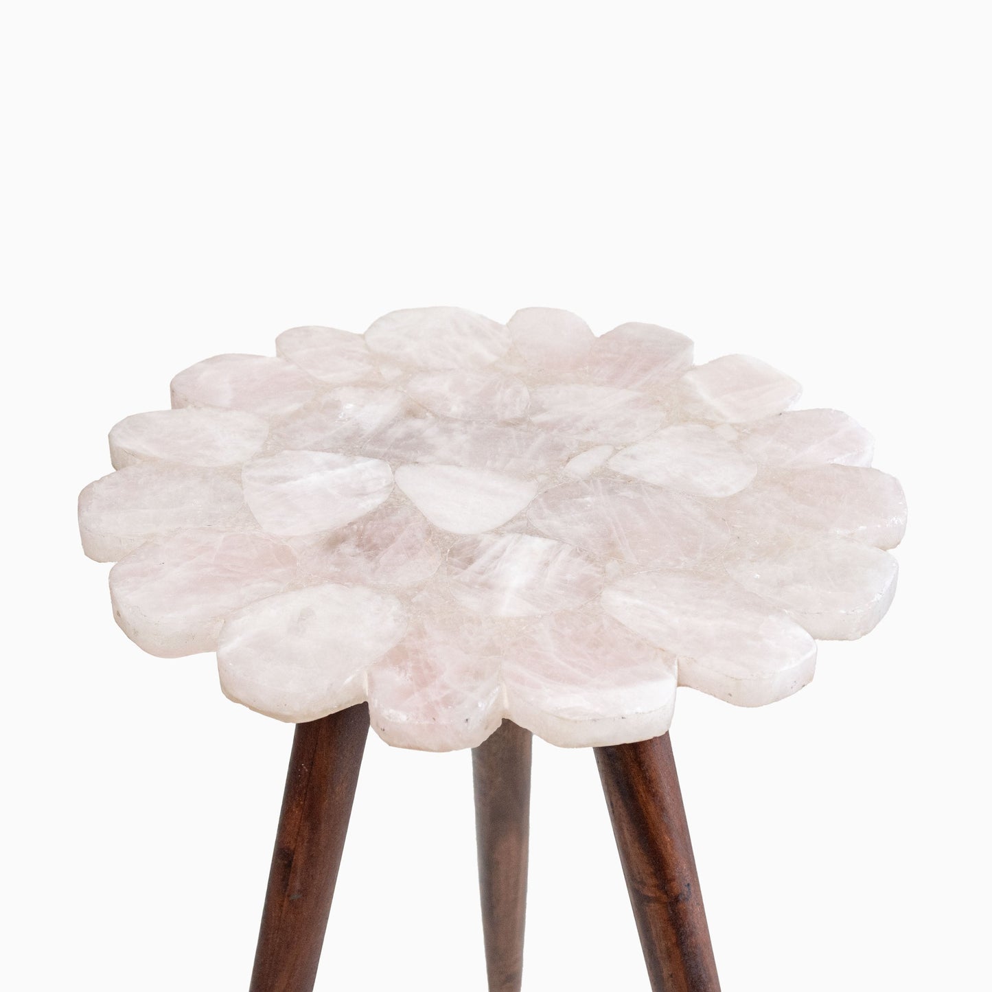 Myra Rose Quartz End Table