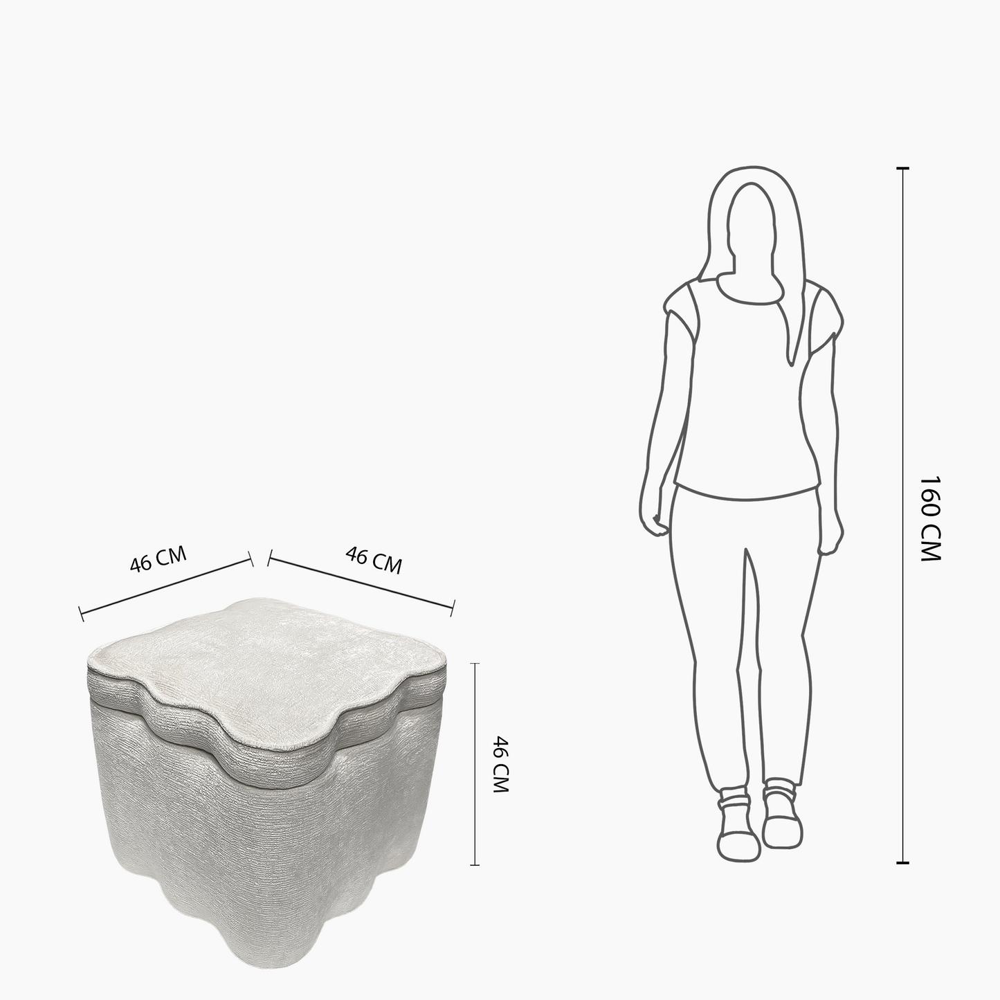 Lee Storage Ottoman