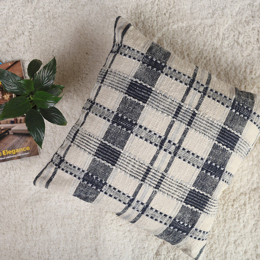 Guinevere White Cotton Cushion