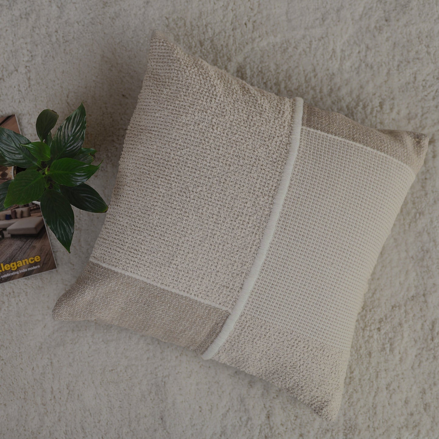 Lily Cottton Hand Woven Cushion