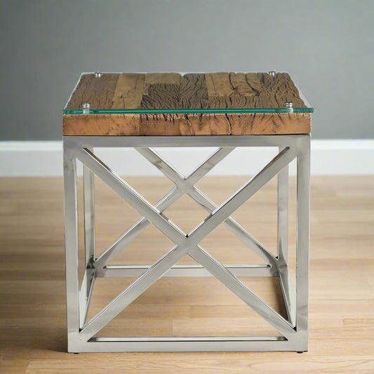 Walter Reclaimed Wood End Table