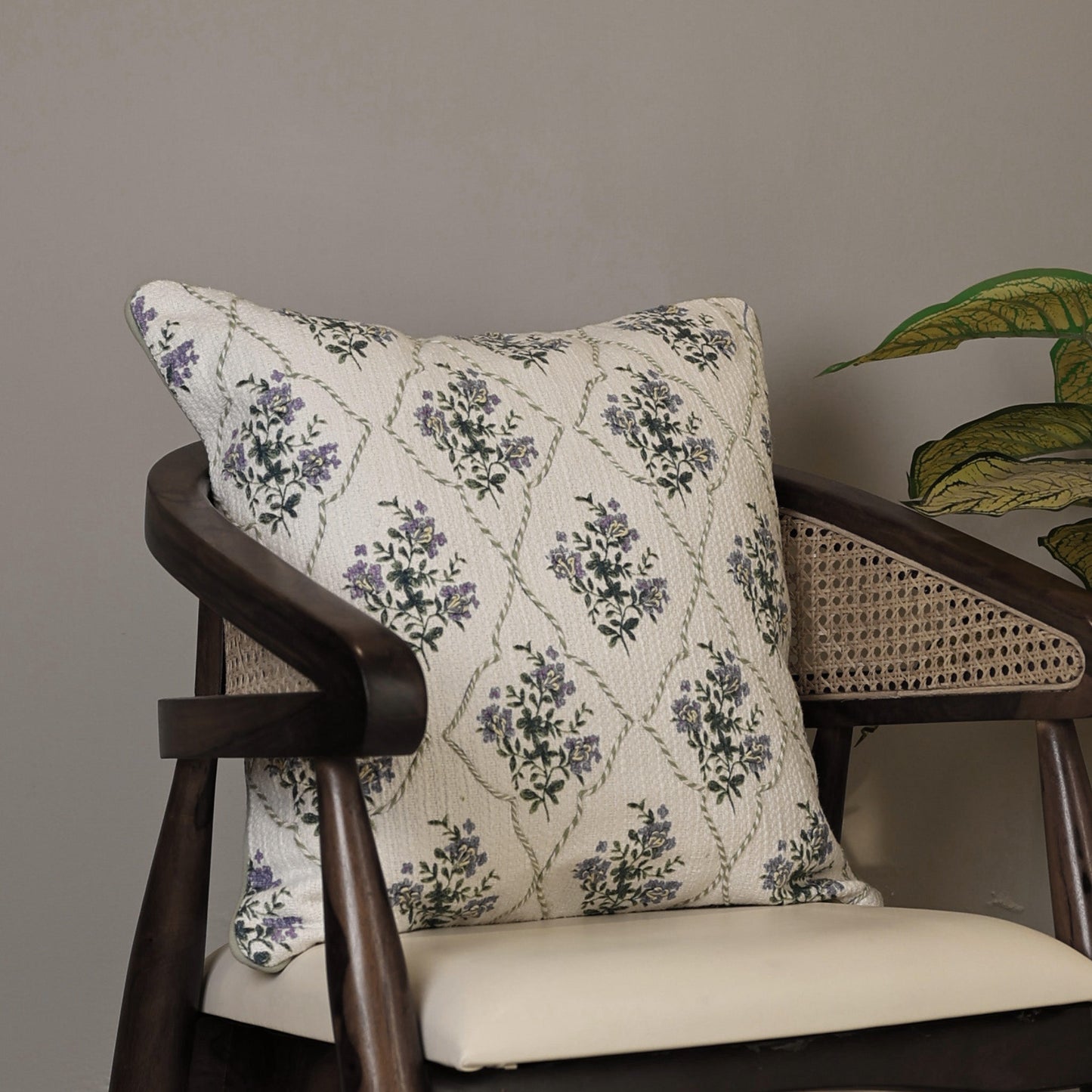 Lincoln Cotton Floral Cushion