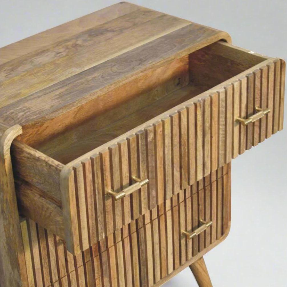 T-bar Ridged Chest