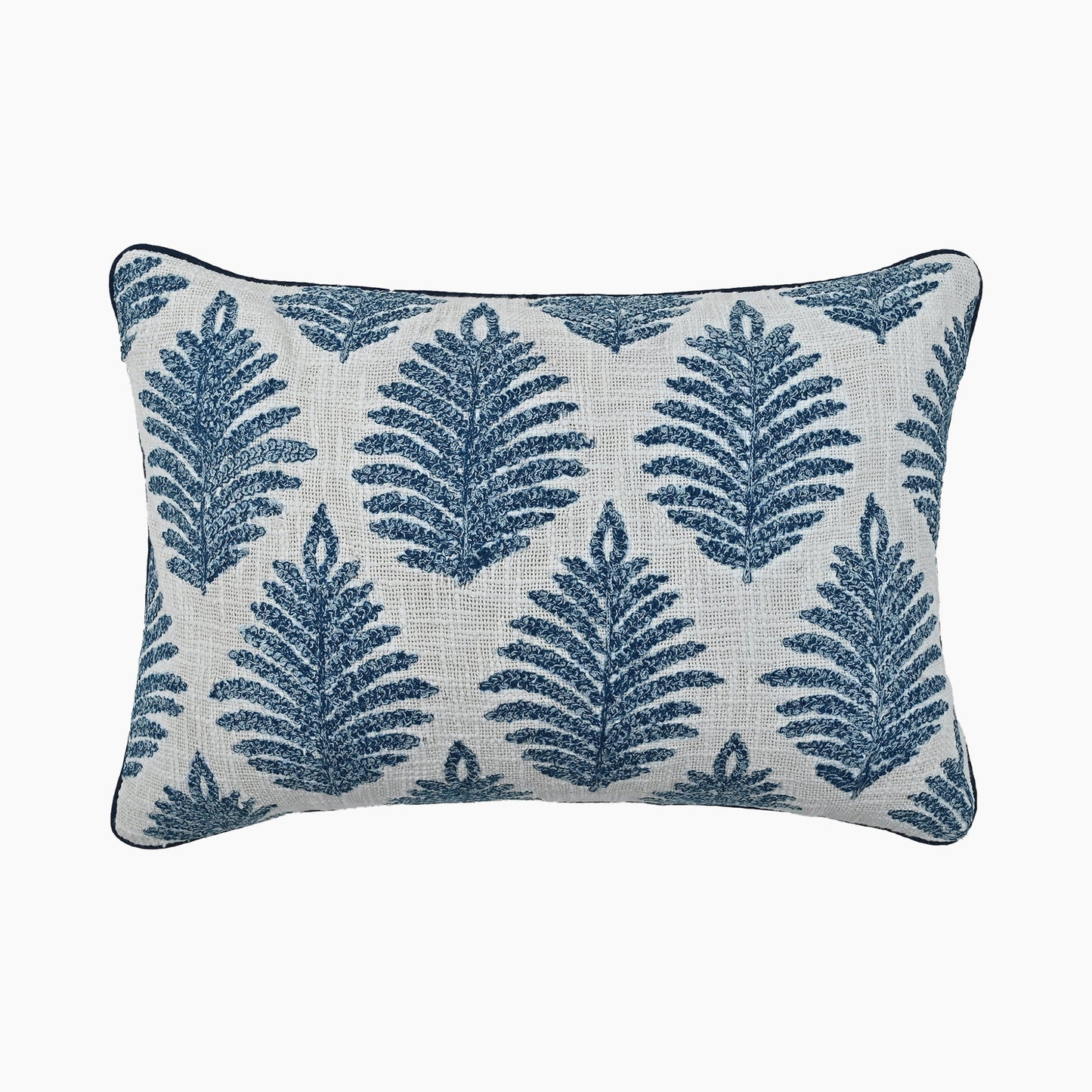 Bloom Cotton Embroidered Cushion