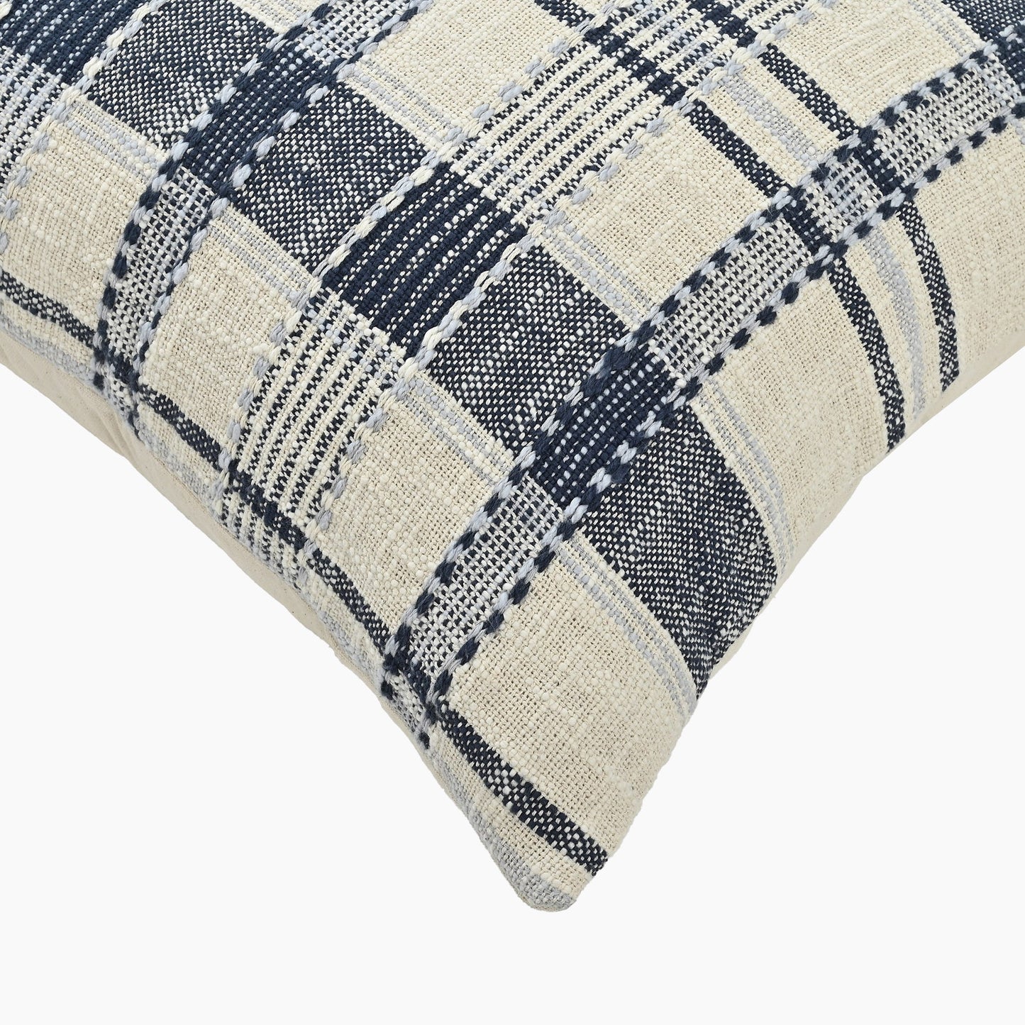 Guinevere White Cotton Cushion