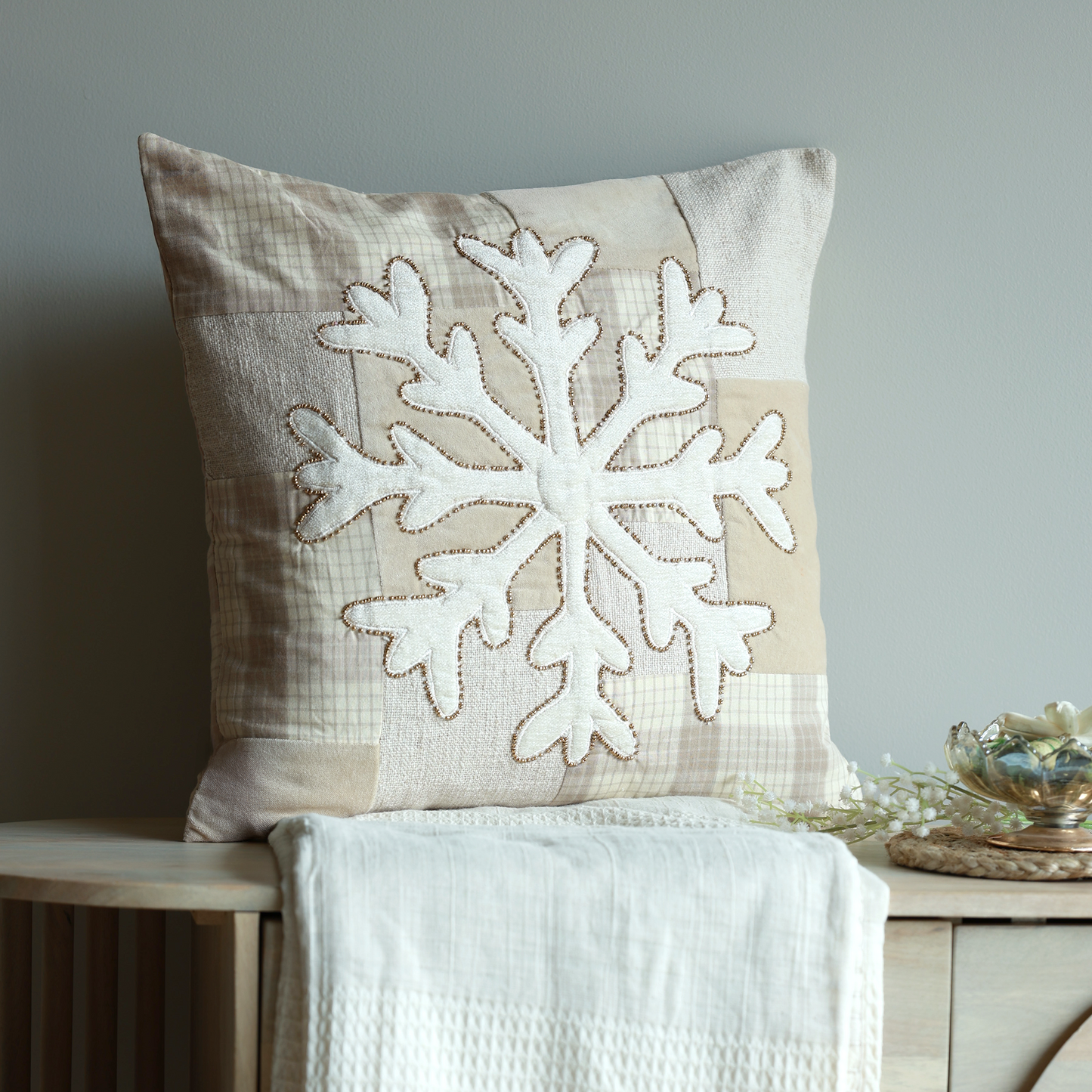 Blake Cotton Blend Cushion