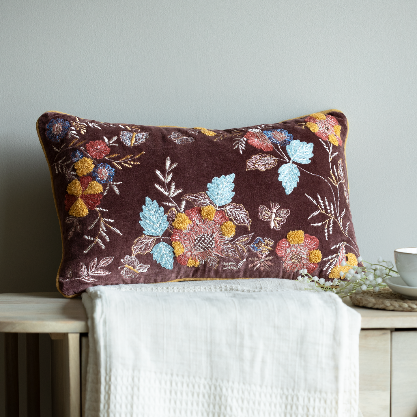 Nora Velvet Cushion