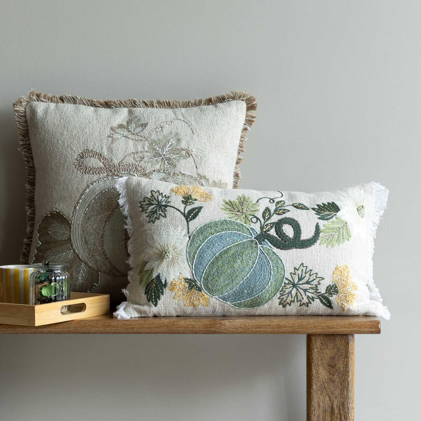 Jasper Cotton Blend Cushion