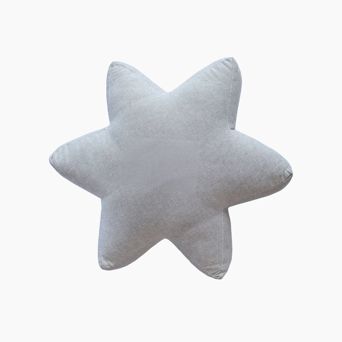 Joyful Star Cotton Chambray Cushion