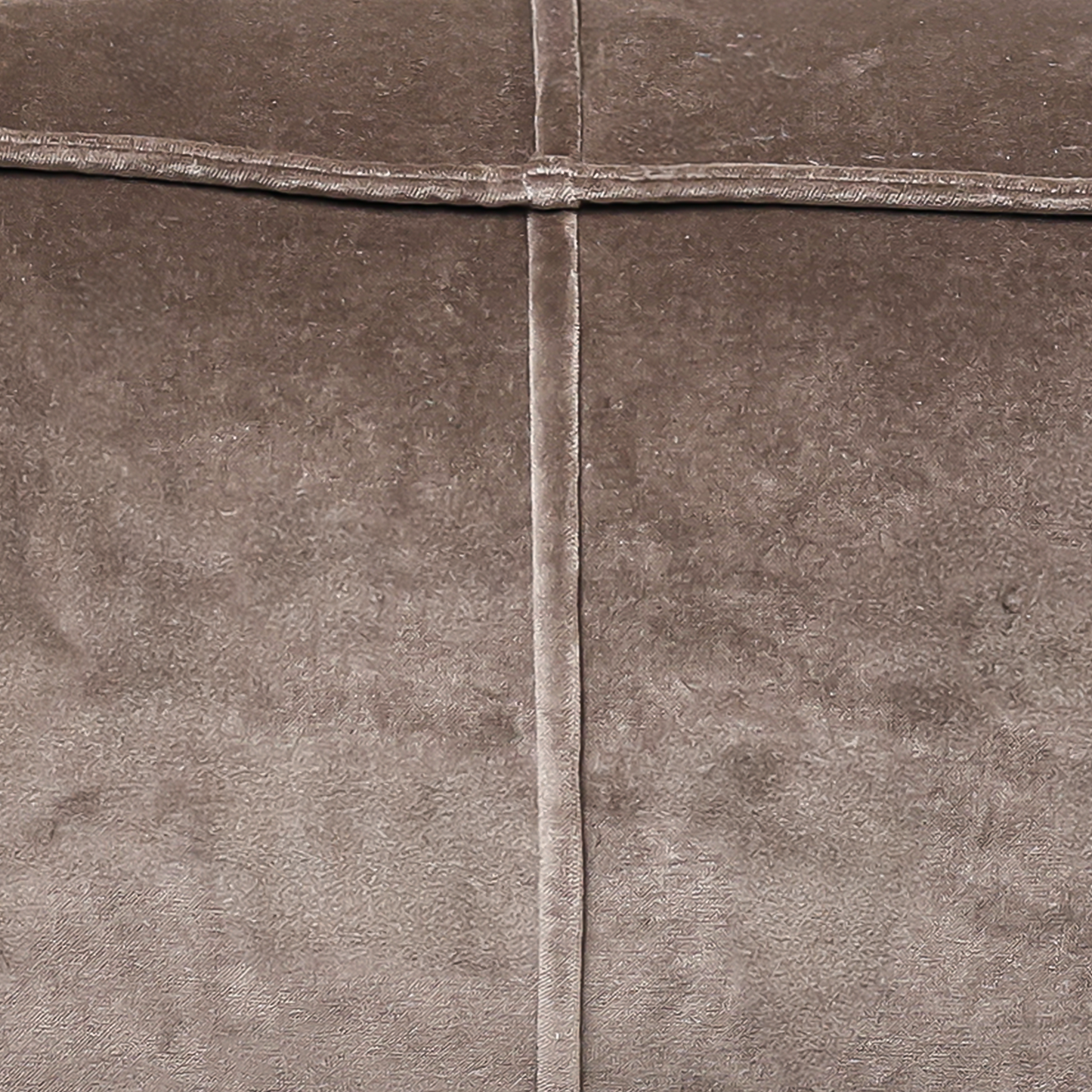 Tomos Brown Cotton Pouffe