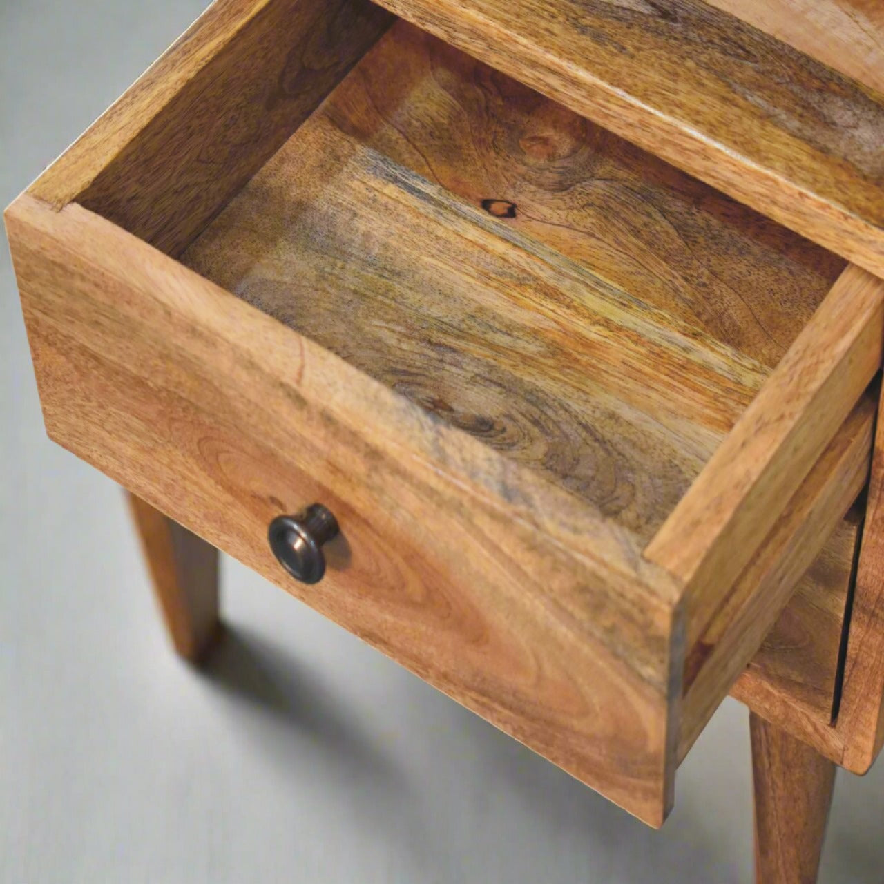 Mini Oak-ish Classic Open Bedside