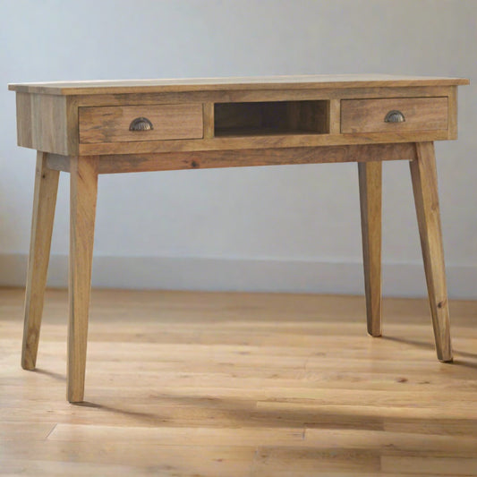 2 Drawer Shell Writing Desk